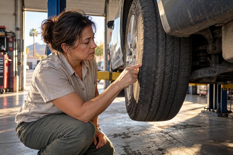 Tire Rotation, Balance, Alignment, and Wear Inspection for Phoenix Driving