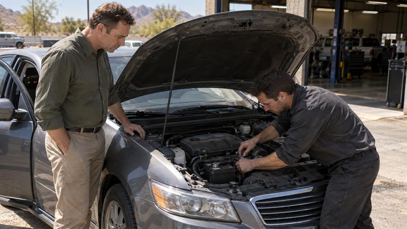 Car Electrical and 12V Battery Diagnostics in Phoenix: Common Checks and Symptoms
