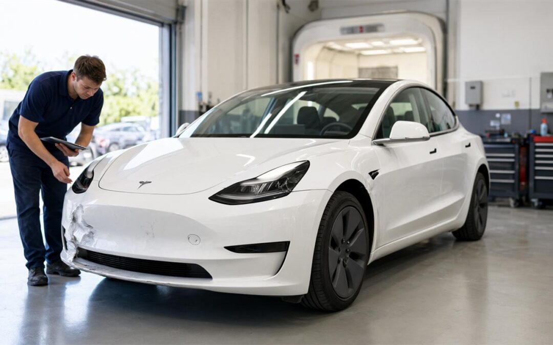 Tesla Collision Repair in Phoenix: What to Check After an Accident and What to Observe